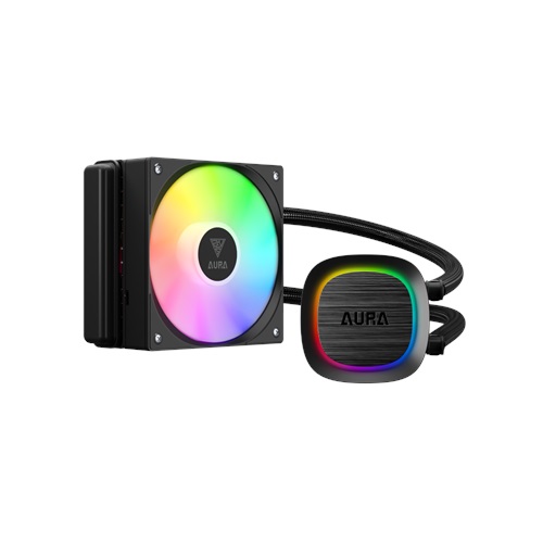GAMDIAS AURA GL120 V2, 120mm, RGB, 1 Fanlı, CPU Sıvı Soğutma