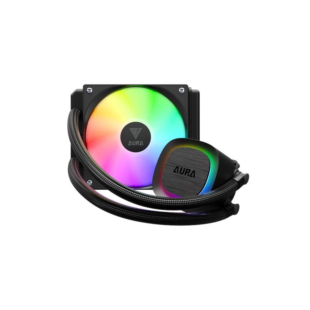 GAMDIAS AURA GL120 V2, 120mm, RGB, 1 Fanlı, CPU Sıvı Soğutma