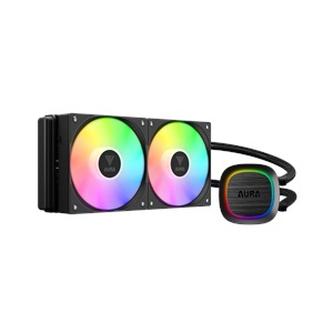 GAMDIAS AURA GL240 V2, 240mm, RGB, 2 Fanlı, CPU Sıvı Soğutma