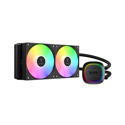 GAMDIAS AURA GL240 V2, 240mm, RGB, 2 Fanlı, CPU Sıvı Soğutma