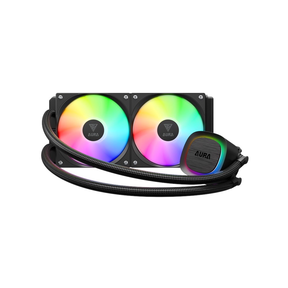 GAMDIAS AURA GL240 V2, 240mm, RGB, 2 Fanlı, CPU Sıvı Soğutma