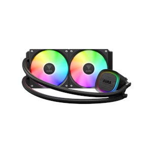 GAMDIAS AURA GL240 V2, 240mm, RGB, 2 Fanlı, CPU Sıvı Soğutma