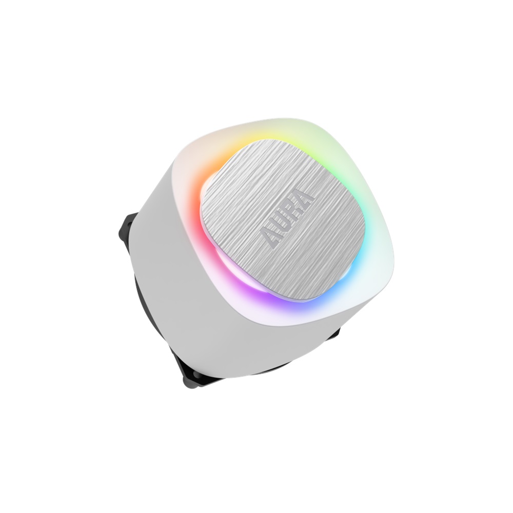 GAMDIAS AURA GL360 V2 WH, White Edition, 360mm, RGB, 3 Fanlı, CPU Sıvı Soğutma