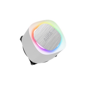 GAMDIAS AURA GL360 V2 WH, White Edition, 360mm, RGB, 3 Fanlı, CPU Sıvı Soğutma