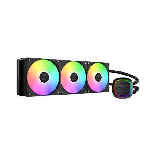 GAMDIAS AURA GL360 V2, 360mm, RGB, 3 Fanlı, CPU Sıvı Soğutma