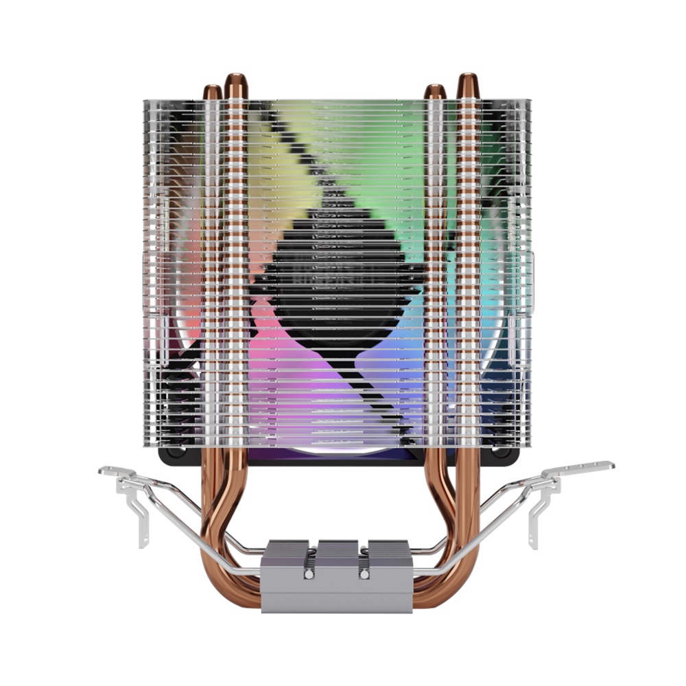 GAMDIAS BOREAS E1-210 Lite, 92mm, CPU Kule Tipi Hava Soğutma, Doğrudan Temas Teknolojisine Sahip 2 adet Gelişmiş Bakır Isı Borusu (AMD AM5 ve INTEL Tüm işlemciler ile uyumlu)