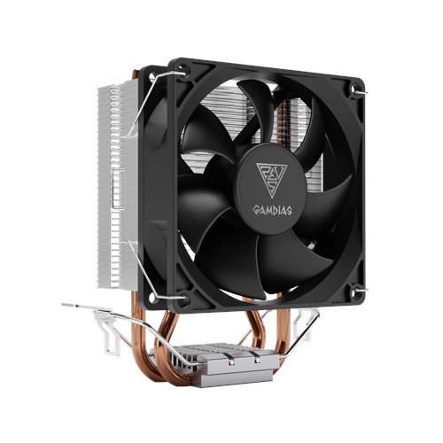 GAMDIAS BOREAS E1-210 MONO, 92mm, CPU Kule Tipi Hava Soğutma, Doğrudan Temas Teknolojisine Sahip 2 adet Gelişmiş Bakır Isı Borusu (AMD AM5 ve INTEL Tüm işlemciler ile uyumlu)