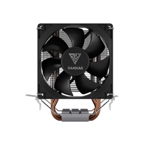 GAMDIAS BOREAS E1-210 MONO, 92mm, CPU Kule Tipi Hava Soğutma, Doğrudan Temas Teknolojisine Sahip 2 adet Gelişmiş Bakır Isı Borusu (AMD AM5 ve INTEL Tüm işlemciler ile uyumlu)