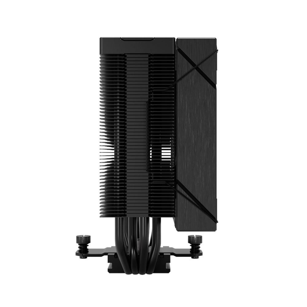 GAMDIAS BOREAS E2-410, Black Edition, 120mm, CPU Kule Tipi Hava Soğutma, Doğrudan Temas Teknolojisine Sahip 4 adet Gelişmiş Bakır Isı Borusu (AMD AM4-AM5 ve INTEL Tüm işlemciler ile uyumlu)