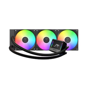 GAMDIAS CHIONE E4-360, 360mm, ARGB, 3 Fanlı, Dijital Ekran, CPU Sıvı Soğutma