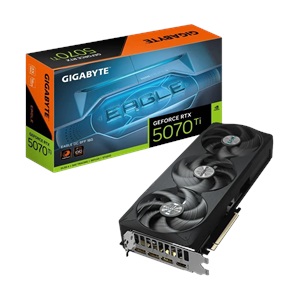 GIGABYTE GV-N507TEAGLE OC-16GD, RTX5070TI, EAGLE OC, 16Gb, GDDR7, 256BIT, 3 Fanlı, 1xHDMI, 3xDP, GAMING Ekran KARTI