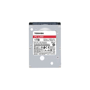 TOSHIBA L200, Notebook HDD, HDWL110UZSVA, 2.5", 1TB, 128Mb, 5400 Rpm, Notebook HDD (Türkiye Distribütörü Garantili)