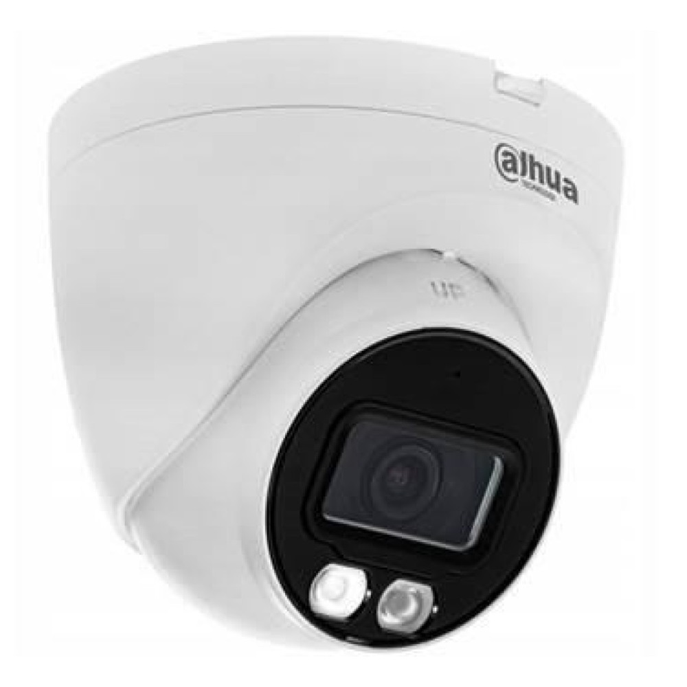 DAHUA IPC-HDW1439V-A-IL 4Mpix, 2,8mm Lens, Entry Smart Dual Light Fixed-Focal Eyeball, H265+, 30Mt Gece Görüşü, IP67, Mikrofonlu, PoE Dome IP Kamera