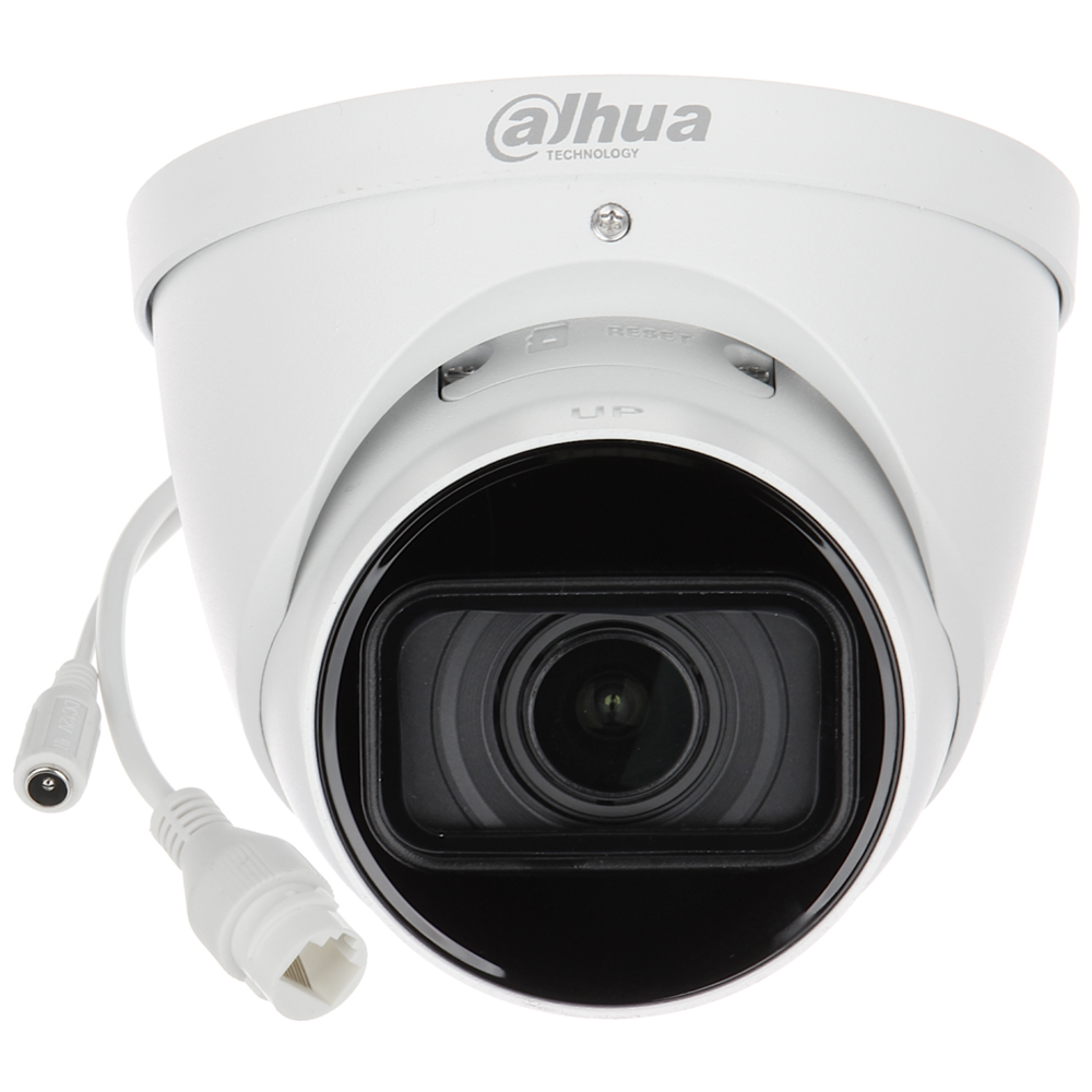 DAHUA IPC-HDW2441T-S-0280B, 4Mpix, 2,8mm Lens, Starlight, H265+, 30Mt Gece Görüşü, IP67, Dahili Mikrofon, PoE Dome IP Kamera