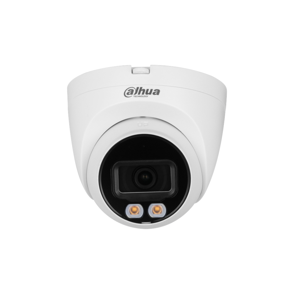 DAHUA IPC-HDW2449T-S-PRO, 4Mpix, WizColor, 2,8mm Lens,H265+, 30Mt Gece Görüşü, IP67, Dahili Mikrofon, PoE Dome IP Kamera