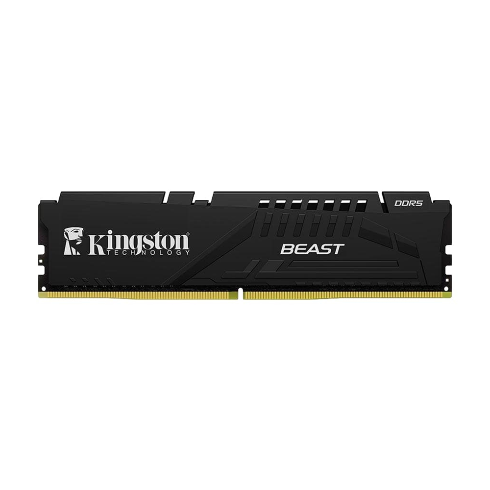 KINGSTON Beast, KF560C30BBE-32TR, 32Gb, 6000Mhz, DDR5, CL30, Desktop Gaming RAM (Soğutuculu)
