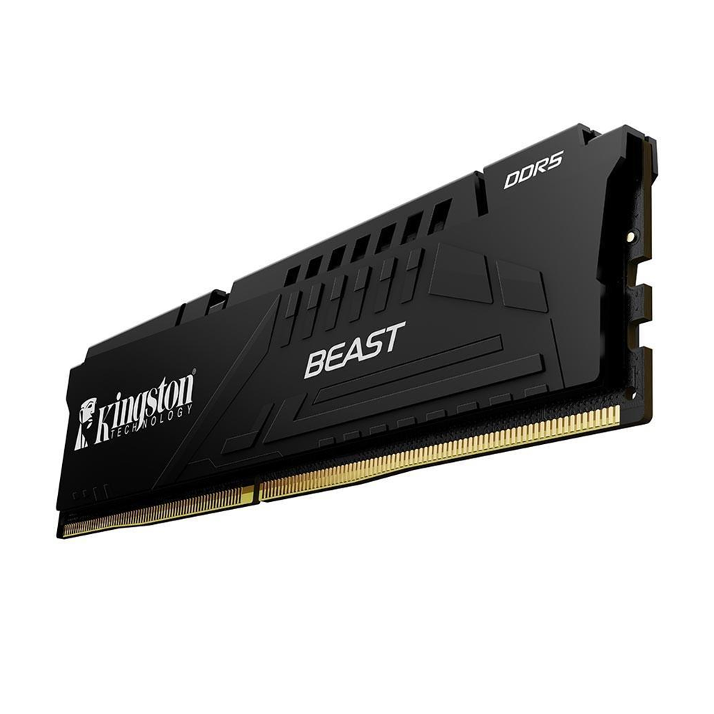 KINGSTON Beast, KF560C30BBE-32TR, 32Gb, 6000Mhz, DDR5, CL30, Desktop Gaming RAM (Soğutuculu)
