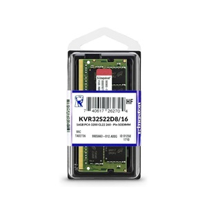 KINGSTON KVR32S22D8/16, 16Gb, 3200Mhz, DDR4, Sodimm Notebook RAM, 1,2V, CL22 (KUTULU)