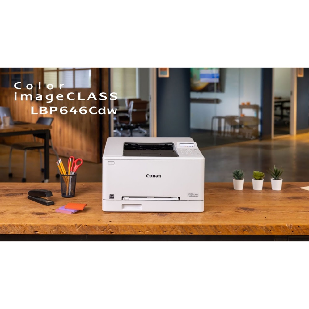 CANON i-SENSYS LBP646CDW, Wifi, Lan, Duplex, Renkli Lazer, Yazıcı (Dakikada 25 Sayfa) ORİJİNAL TONERLİ