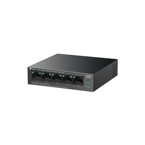 TP-LINK LS105GP, Green Tech, 5 Port, GigaBit, 4 Port PoE 65W, Metal Kasa, Yönetilemez, Masaüstü Switch
