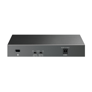 TP-LINK LS106LP, Green Tech, 6 Port, MegaBit, 4 Port PoE 41W, Metal Kasa, Yönetilemez, Masaüstü Switch