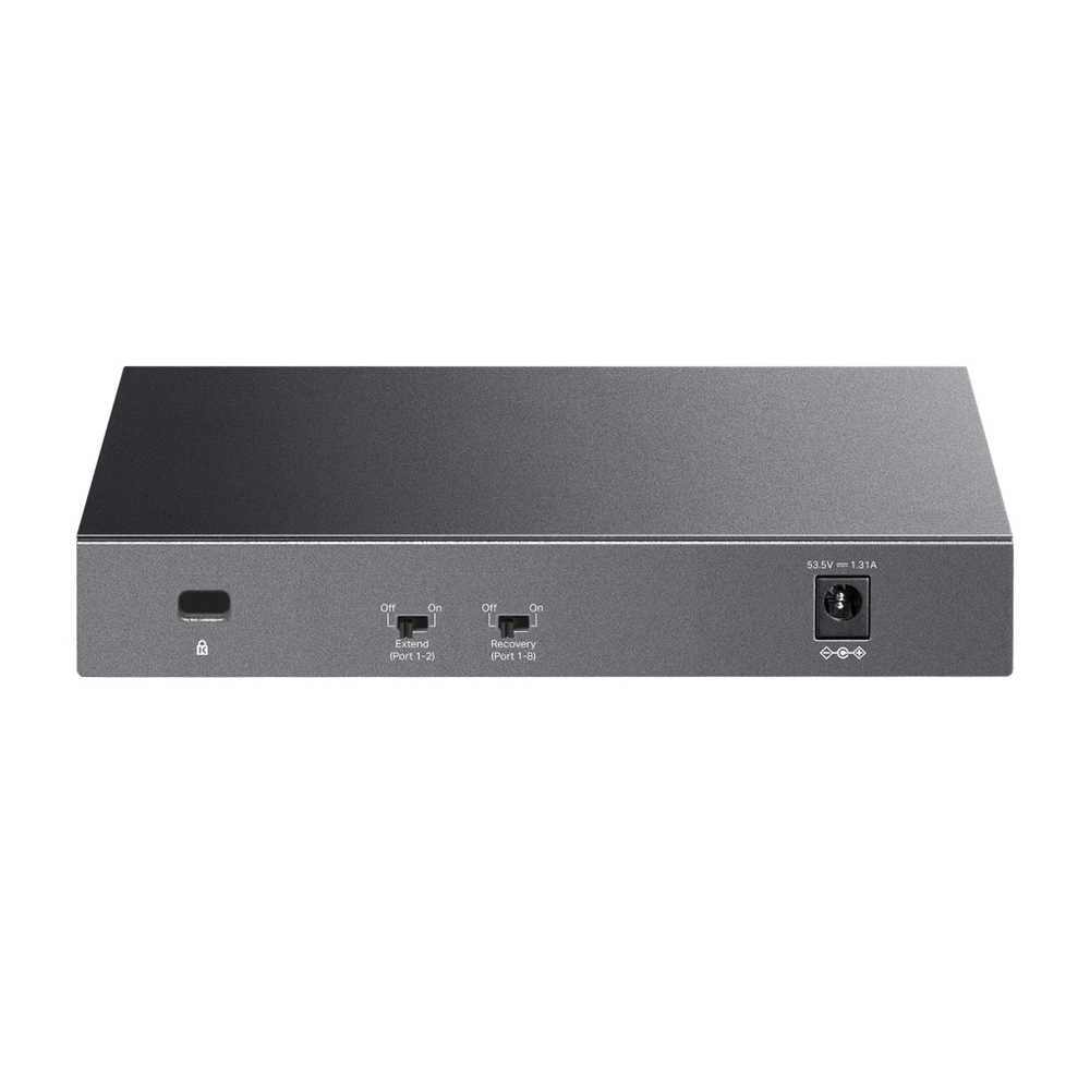 TP-LINK LS108GP, Green Tech, 8 Port GigaBit, PoE 62W, Yönetilemez, Metal Kasalı Switch