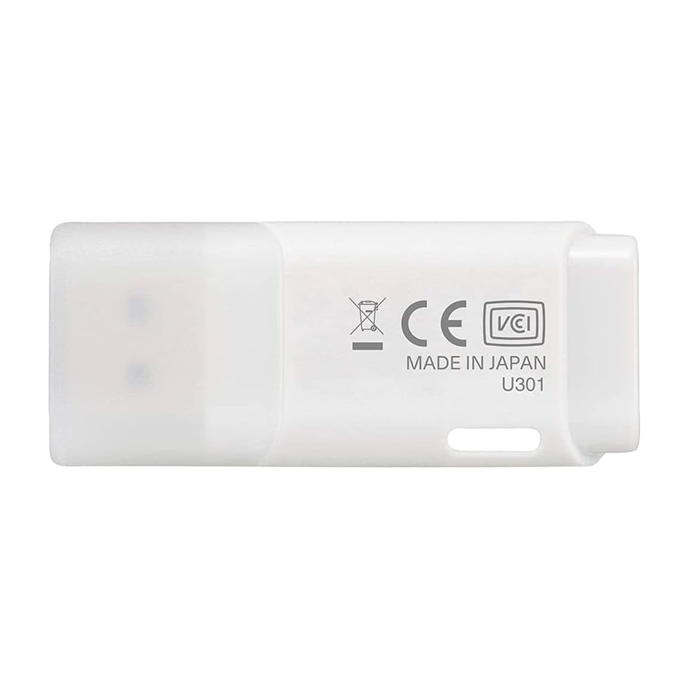 KIOXIA U301W 128GB USB 3.2 Gen1 TransMemory Flash Disk (Beyaz)
