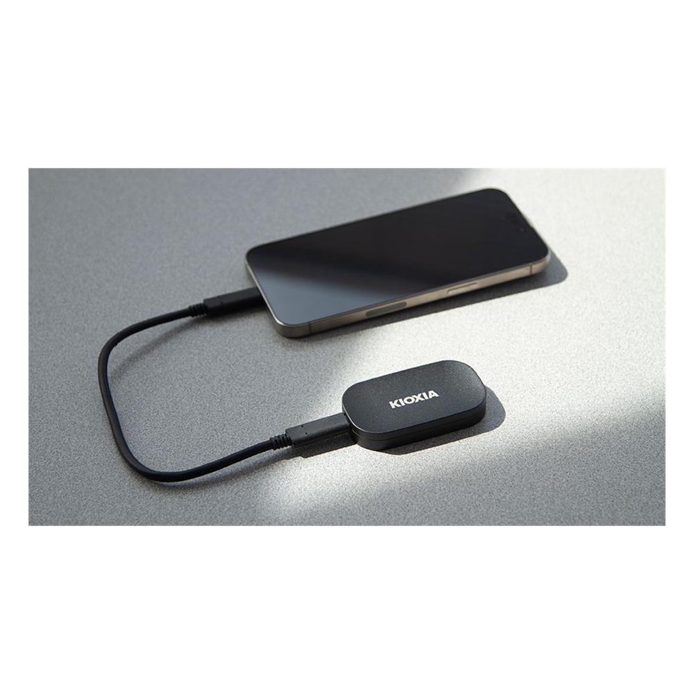 KIOXIA EXCERIA PLUS, LXD20K001TG8, 1TB, 1050/1000, Gen2, USB 3.2, Taşınabilir Harici SSD