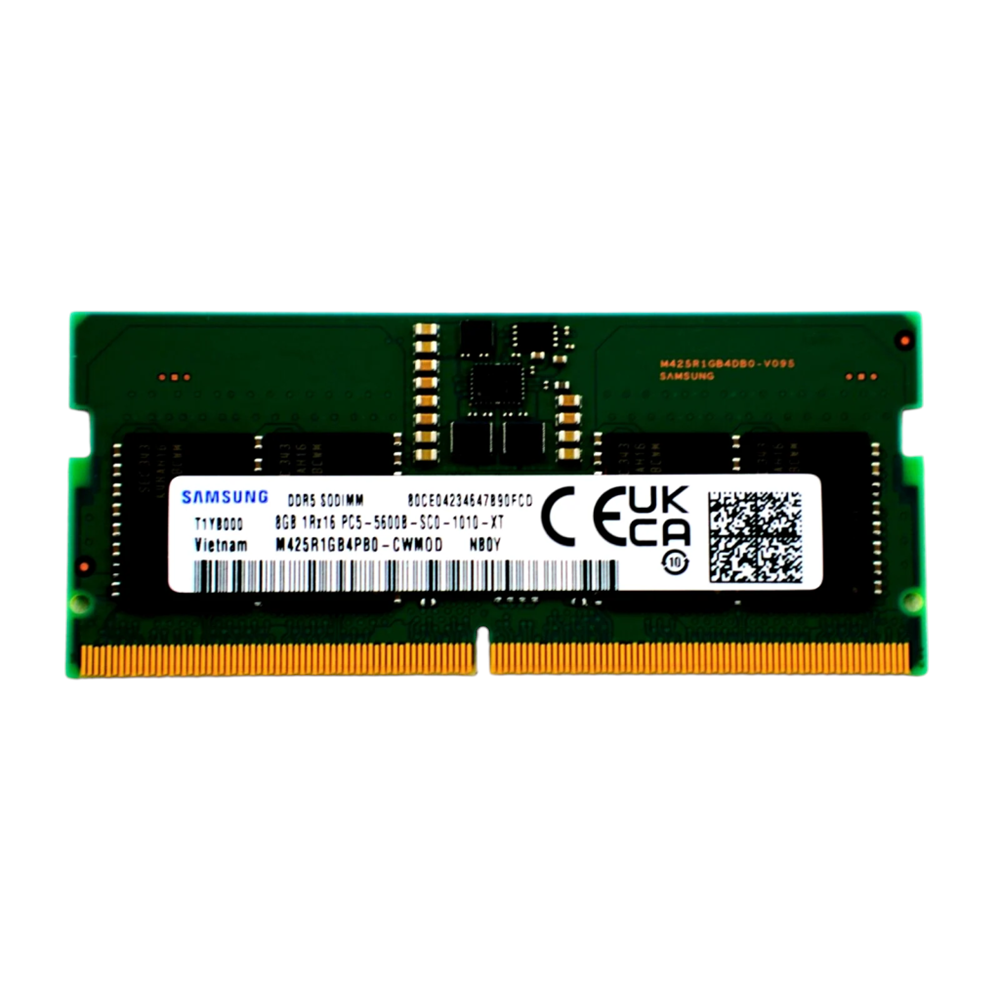 Samsung SAMSO5600/8, 8GB, DDR5, 5600MHz, CL46, 1.1V Notebook Ram (M425R1GB4PB0-CWM0D)