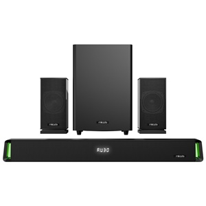 MIKADO MD-SBT35, 160W, 5+1, Masaüstü, BT/AUX/USB/HDMI/OPTICAL, Soundbar, Siyah Kasa, Ev Sinema Sistemi
