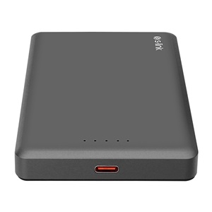 S-LINK MG110, Magsafe, Gri, 10.000mAh, 2xType-C, 4 LED Göstergeli, PowerBank