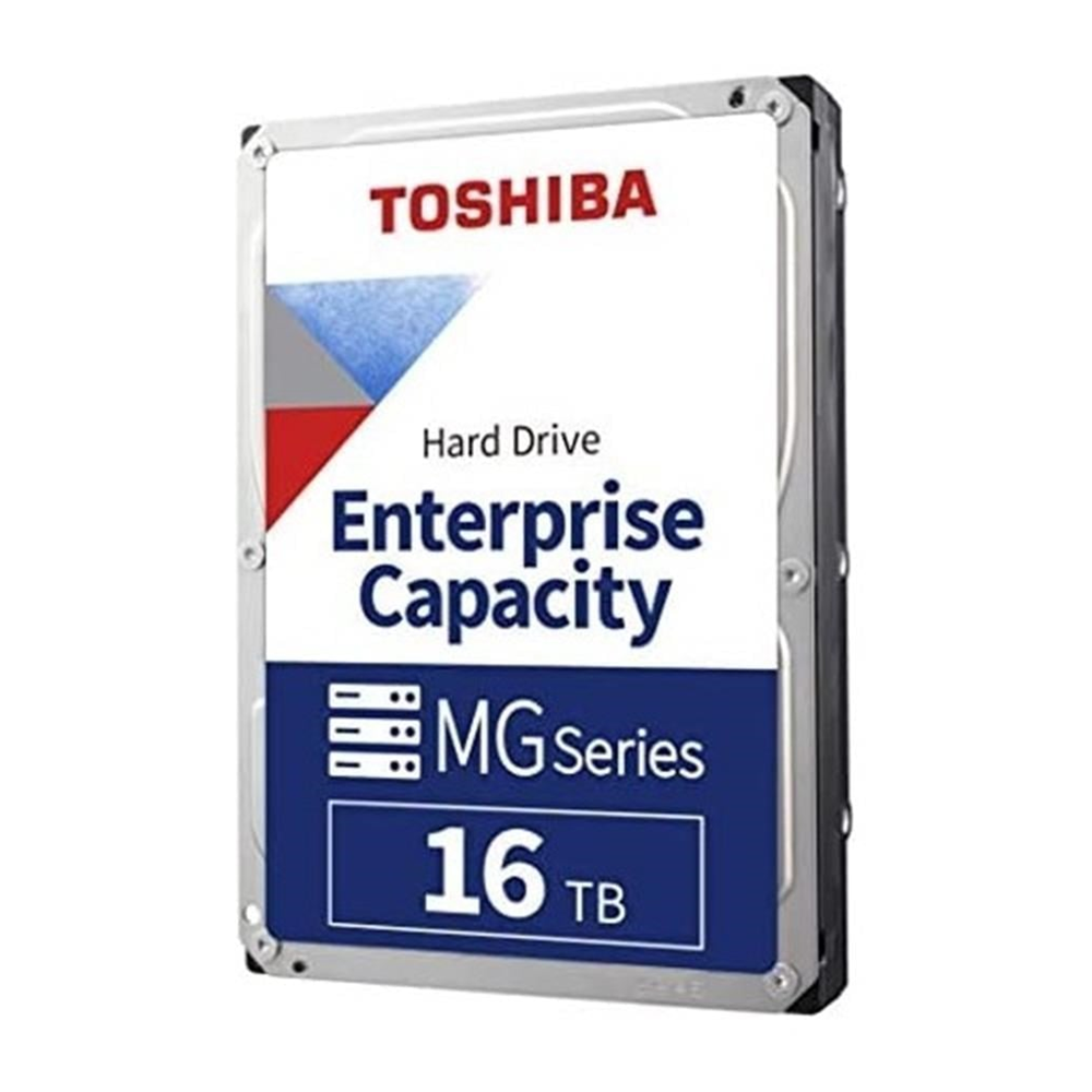 TOSHIBA ENTERPRISE, MG11ACA16TE, 3.5", 16TB, 1024Mb, 7200 Rpm, 7/24 Güvenlik, Data Center, Nas, Server, HDD (Türkiye Distribütörü Garantili)