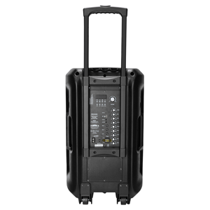 MICROLAB M63, 120W, Taşınabilir, BT/USB/AUX/TF/TWS, RGB Işıklı, Batarya, 2adet UHF Mikrofon, Karaoke/Parti, Bluetooth Speaker,