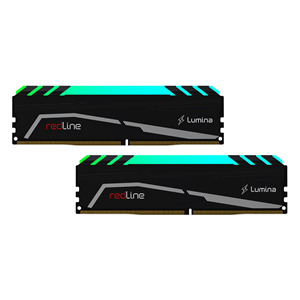 MUSHKIN redLine Lumina, MLA4C320GJJM8GX2, 2x8Gb Kit, 3200Mhz, DDR4, CL16, RGB, Desktop Gaming RAM (Soğutuculu)