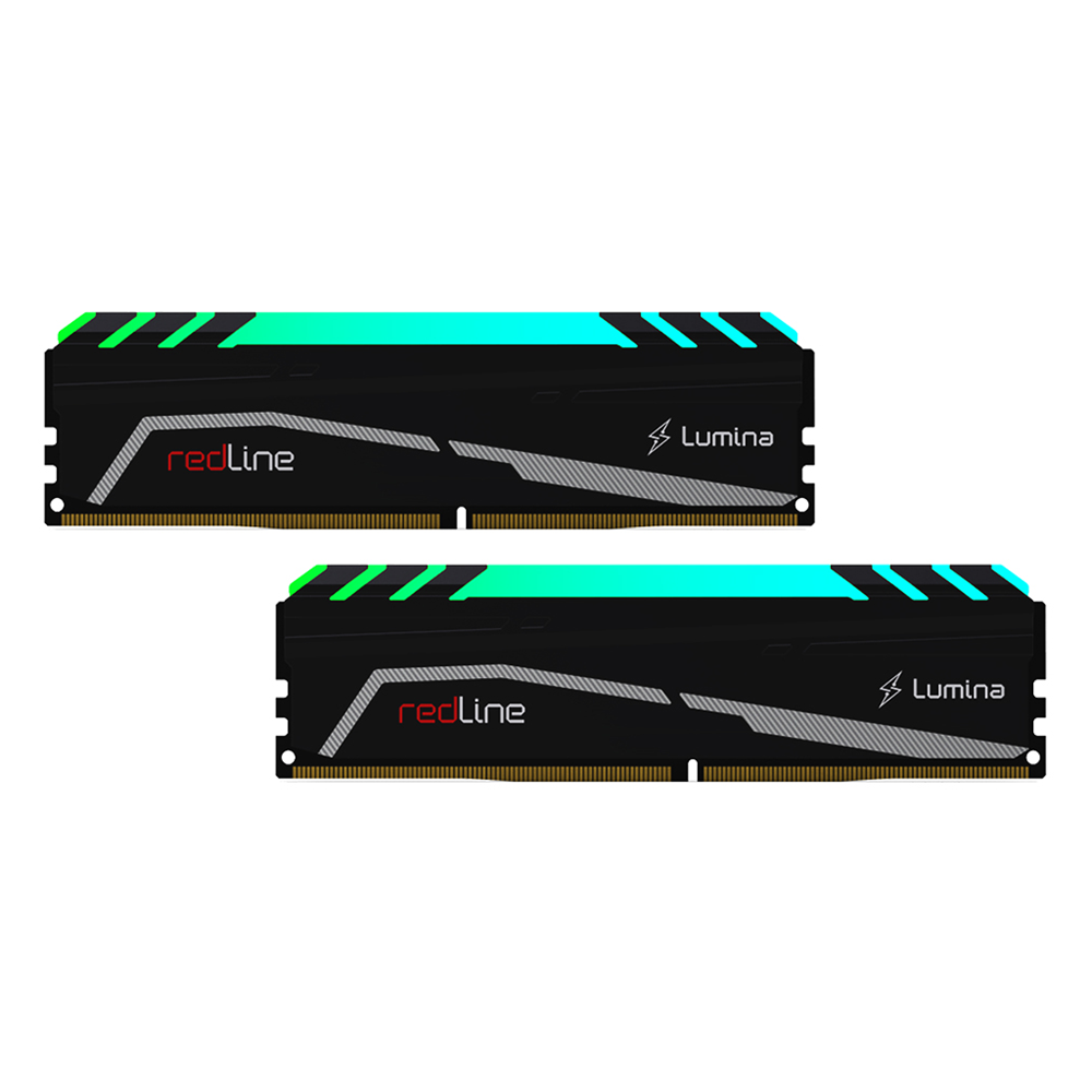 MUSHKIN redLine Lumina, MLA4C360JNNM8GX2, 2x8Gb Kit, 3600Mhz, DDR4, CL18, RGB, Desktop Gaming RAM (Soğutuculu)
