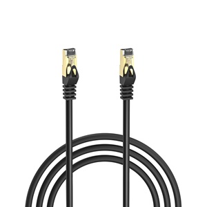 S-LINK MM-CAT703, CAT7, Patch, 3Mt, Gold Uçlu, FTP, CCA, Ağ Bağlantı Kablosu (Siyah)