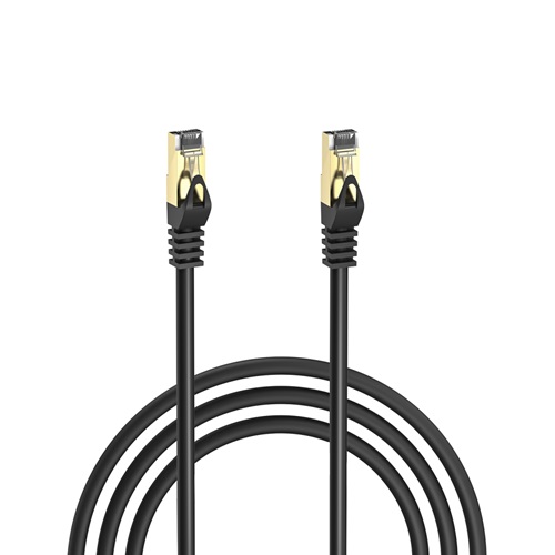S-LINK MM-CAT710, CAT7, Patch, 10Mt, Gold Uçlu, FTP, CCA, Ağ Bağlantı Kablosu (Siyah)