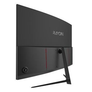 RAYDIN MM27RFA-200HZ, 27", 1ms, 200Hz, Full HD, 2xHDMI, DP, VA LED, R1500 Curved, Frameless, FreeSync Gaming Monitör