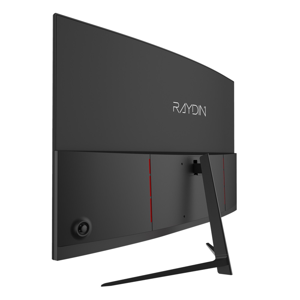 RAYDIN MM27RFA-300HZ, 27", 1ms, 300Hz, Full HD, 2xHDMI, DP, VA LED, R1500 Curved, Frameless, FreeSync Gaming Monitör