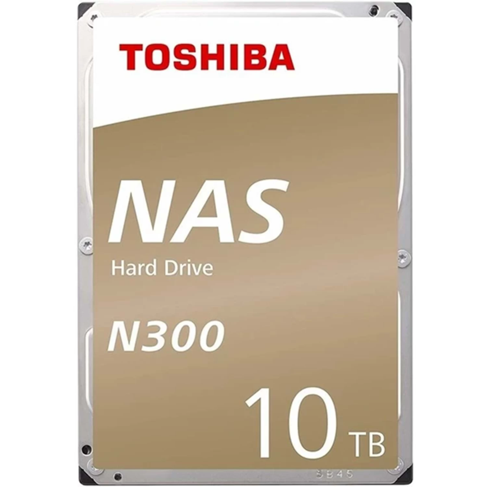 TOSHIBA N300, MN10ADA10TS, 3.5", 10TB, 512Mb 7200 Rpm, SATA3, 7/24 NAS, SERVER, HDD (Türkiye Distribütörü Garantili)
