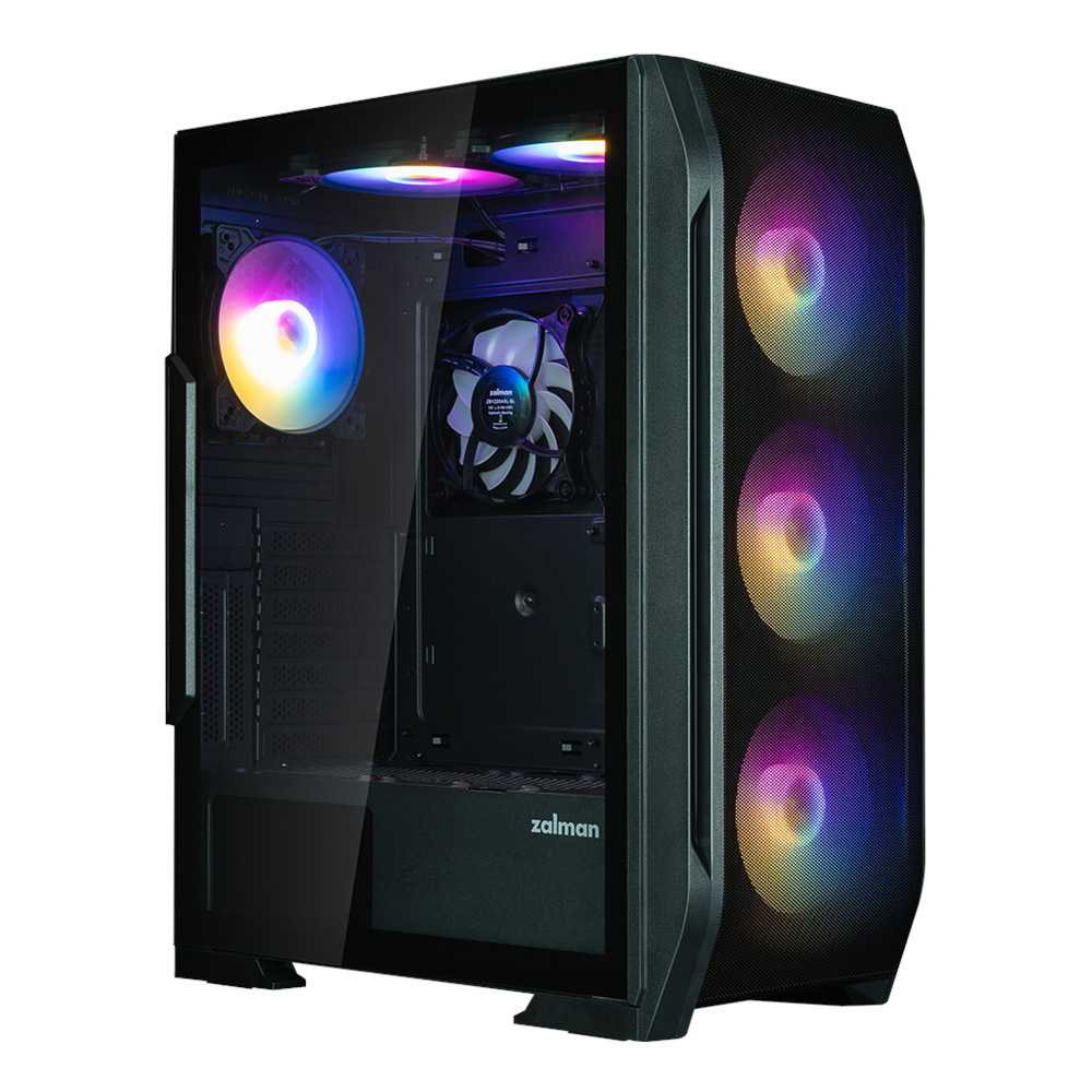 ZALMAN N7 Plus V2, 700W 80+, Mesh Panel, Tempered Glass, 6x120mm RGB Fan, ATX GAMING KASA