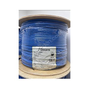 NEXANS NEX1611TB5, MAVİ, CAT6, 500M, 23AWG (0,58mm), UTP, %100 Bakır, LSZH Halogen Free, Makara, Kablo