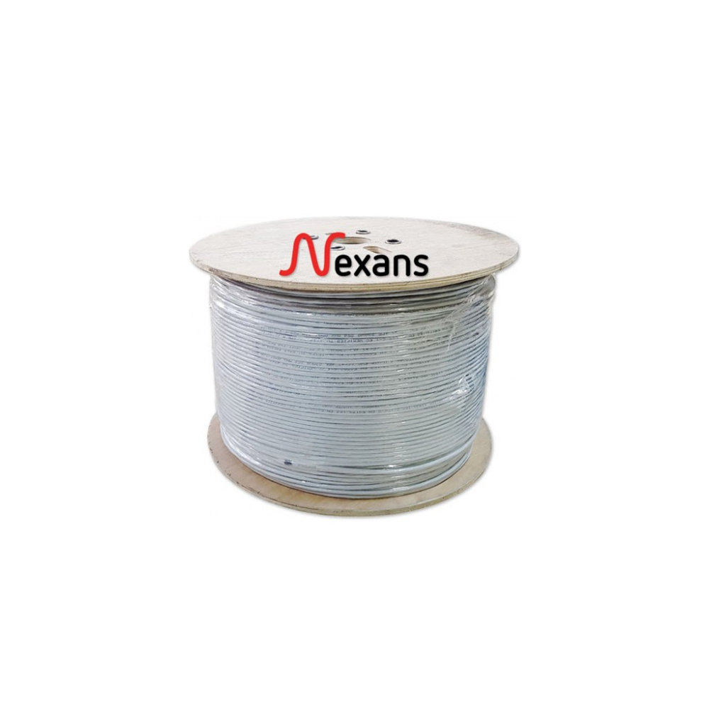 NEXANS NEX1611TO5, GRİ, CAT6, 500M, 23AWG (0,58mm), UTP, %100 Bakır, LSZH Halogen Free, Makara, Kablo