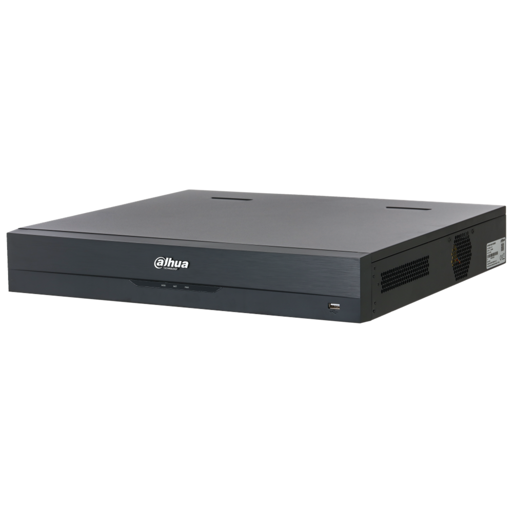 DAHUA NVR5464-EI2, 64Kanal, 32Mpix, H265+, 4 HDD Desteği, 1080P Kayıt, 384Mbps Bant Genişliği, 2 Port GigaBit Lan, NVR