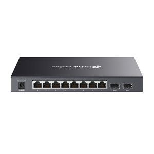 OMADA SG2210P, 8 Port Gigabit PoE+, 61W, 2Port SFP, Yönetilebilir, Metal Kasa Masaüstü/Vesa Switch