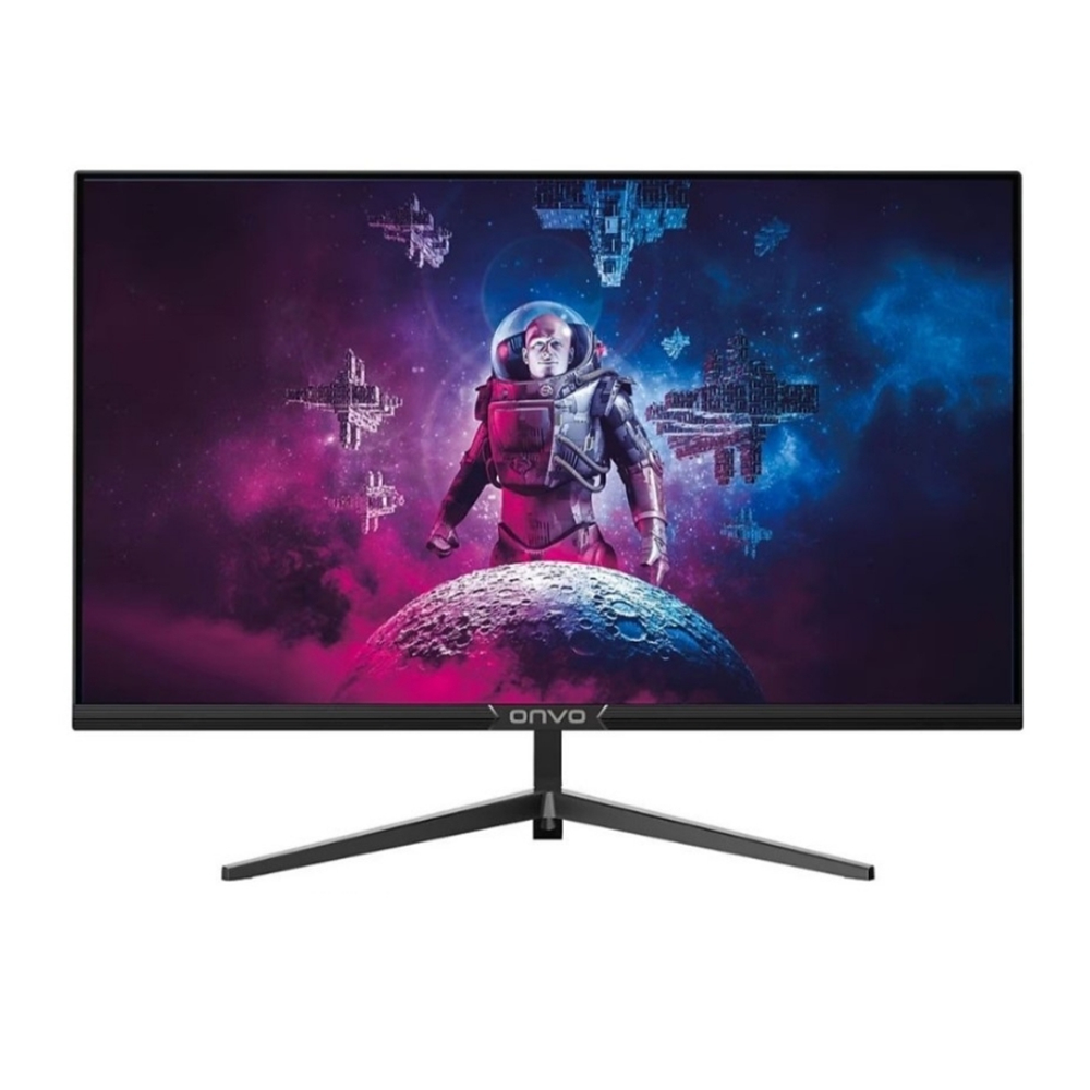 ONVO OV27MNT202G, 27" 1ms, 180Hz, Full HD, 2xHDMI, DP, 2x2W Hoparlör, Metal Ayak, IPS Panel, NVDI G-Sync ve AMD FreeSync, GAMING Monitör