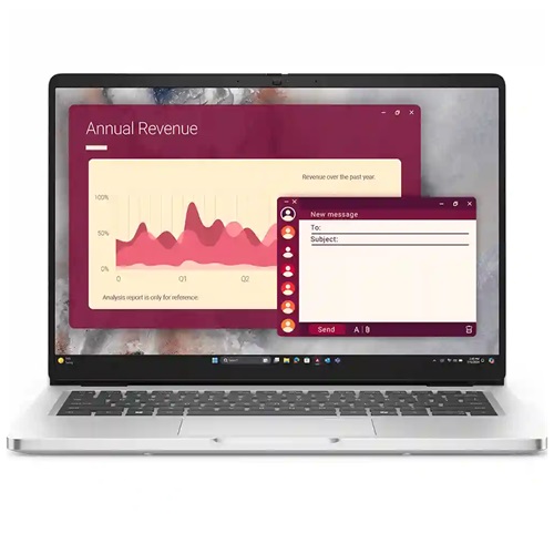 DELL Pro 14 PC14250-BTO300-U Ultra 5-235U, 14" FHD, 32Gb Ram, 512Gb SSD, Paylaşımlı Ekran Kartı, Free Dos Notebook