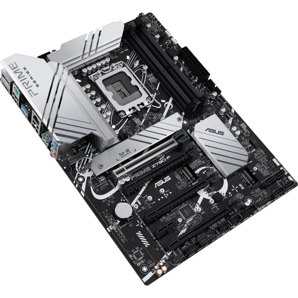 ASUS PRIME Z790-P, 4xDDR5, 3x M.2, HDMI, DP, Type-C, 12-13.Nesil, LGA1700 Soket, ARGB Gaming Anakart