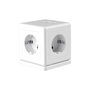 S-LINK PRZ04, 4 Soket, Akım Korumalı Priz, 1x Type-C, 2xUSB 5V, 2Mt Kablo, 306 Joule, Küp Tasarım (Beyaz)