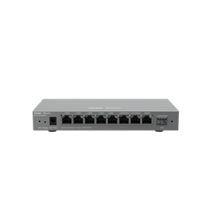 RUIJIE Reyee RG-EG209GS 9 Port, 1 Port SFP, Web Yönetilebilir, 200 Kullanıcı, Bulut Yönetimli Yönlendirici